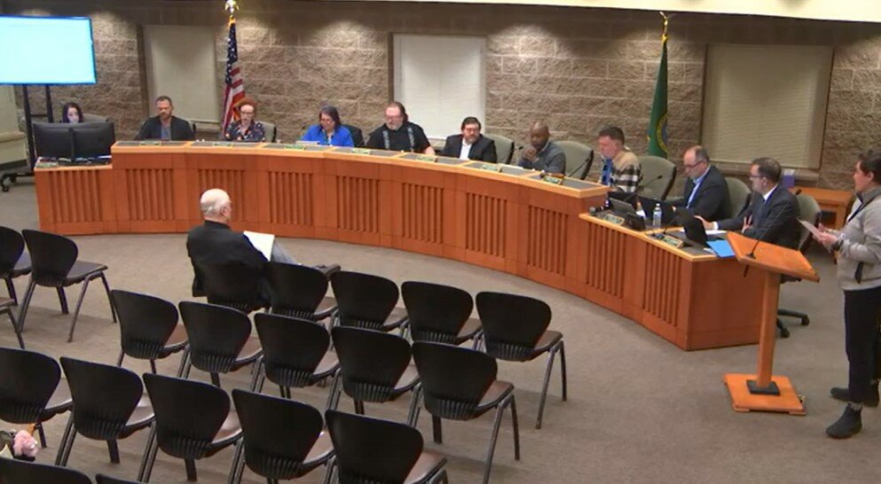 Lacey's Climate and Sustainability coordinator Linsey Fields briefed the Lacey City Council on the interlocal agreement for the 2024 Thurston Climate Mitigation Regional Initiatives during its February 6, 2024 meeting.